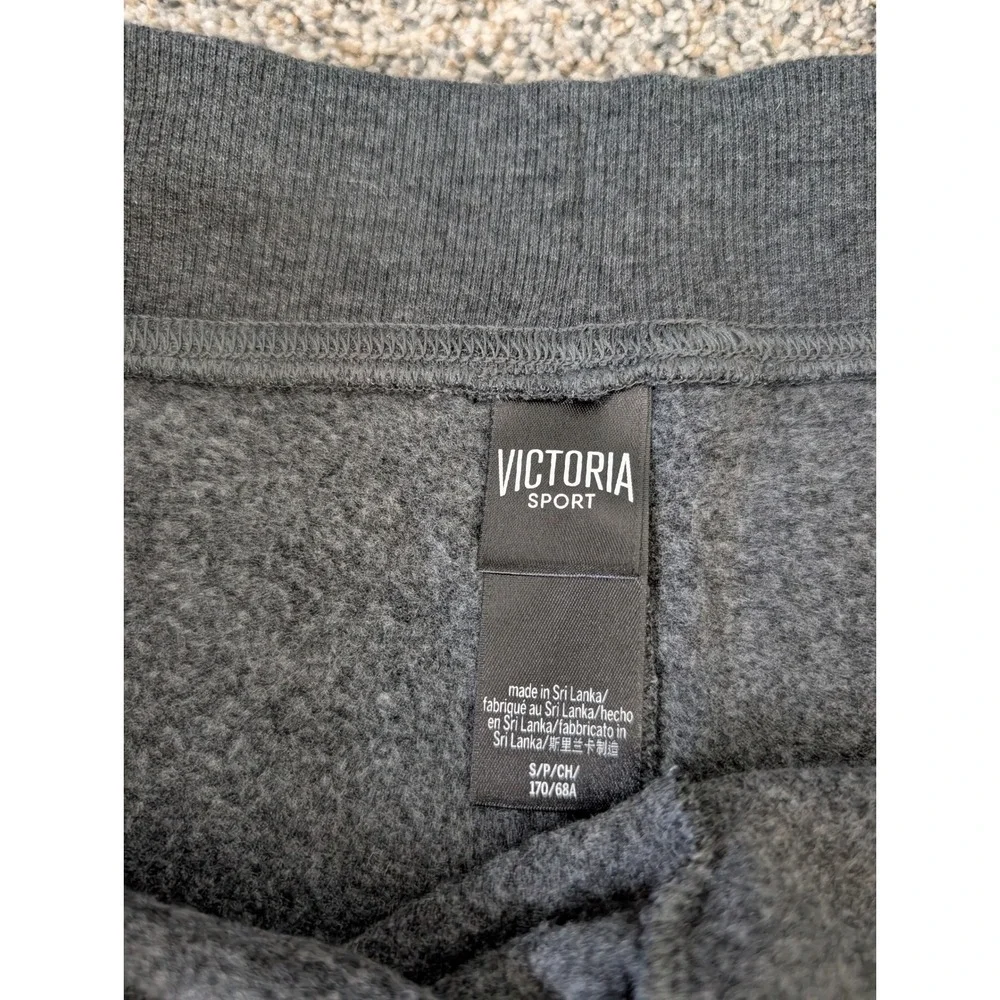 Victoria Sport Womens Charcoal Gray Mesh Side Dolphin Athletic Shorts Size Small